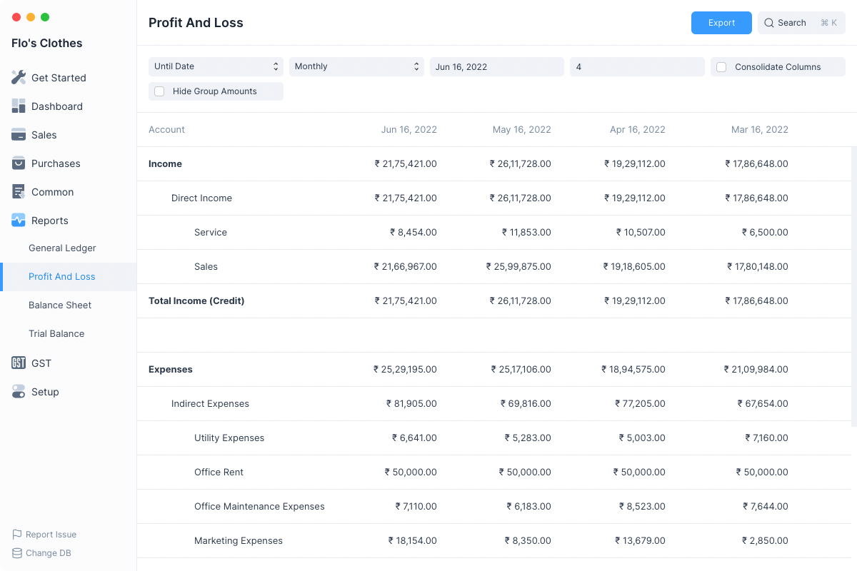 Journal Entry Screenshot