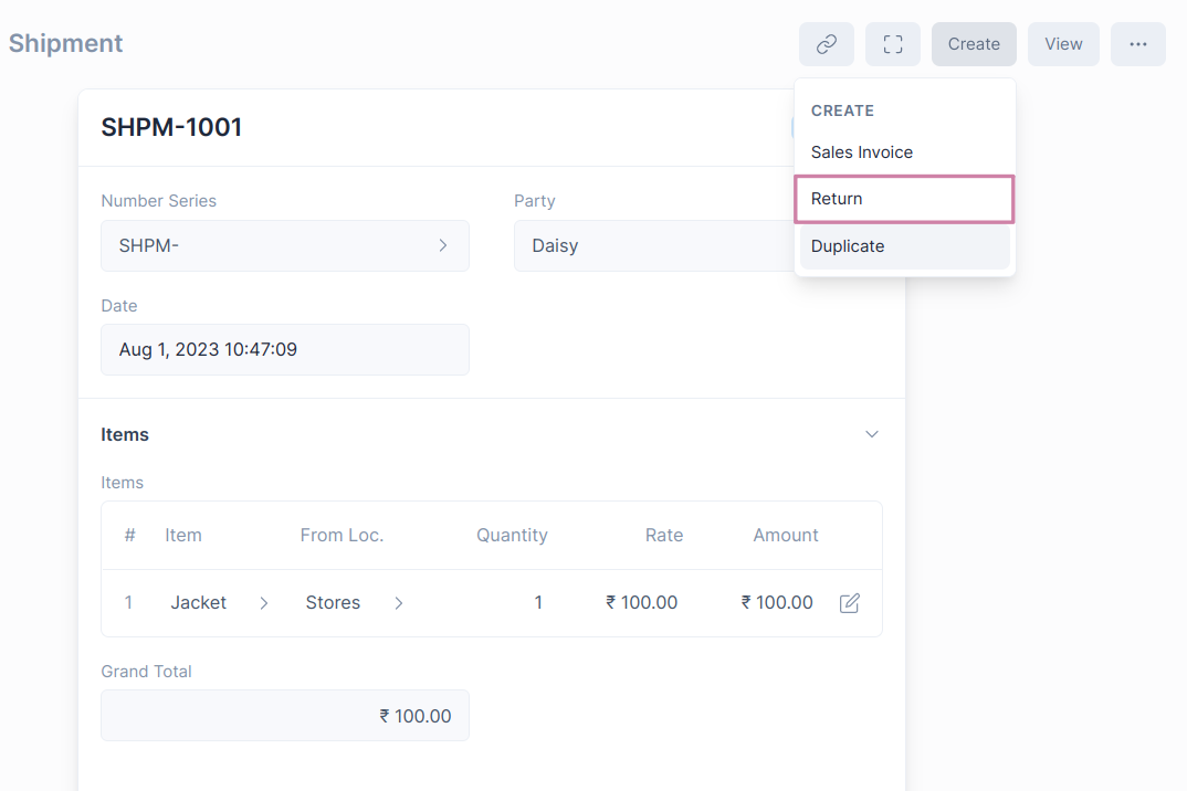 Journal Entry Screenshot