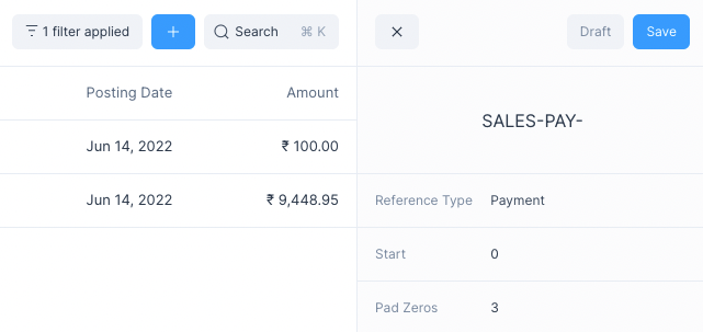 Journal Entry Screenshot