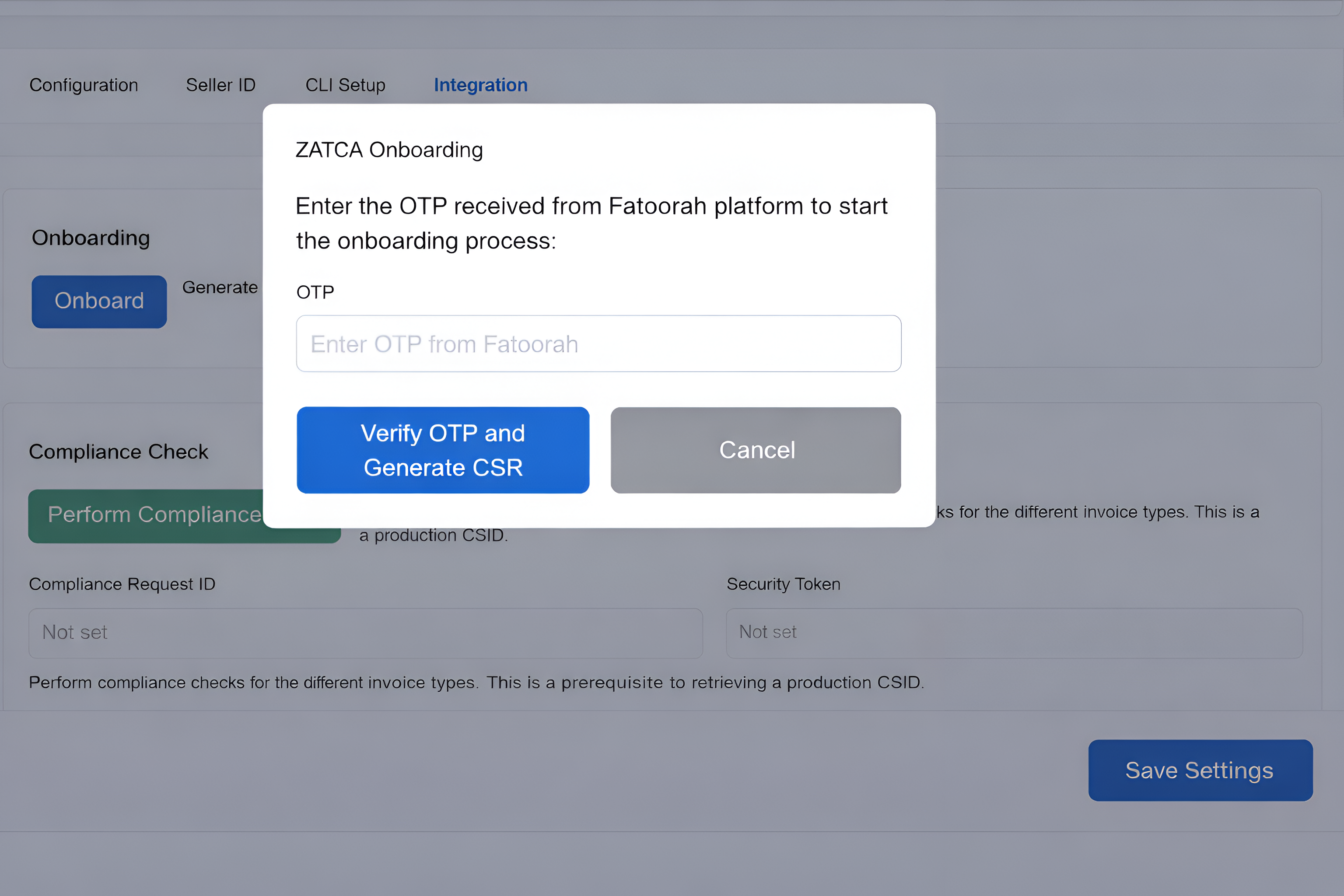 Journal Entry Screenshot