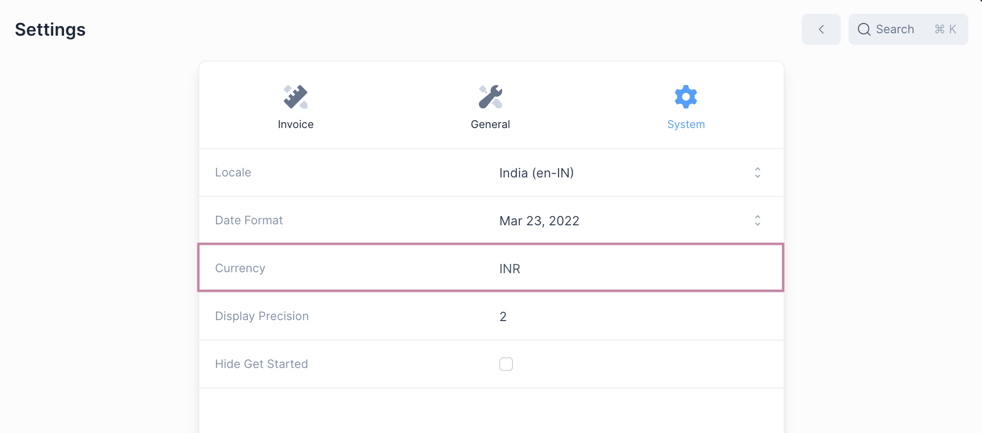 Journal Entry Screenshot